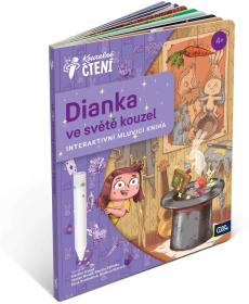 Albi Kouzelné čtení Kniha interaktivní Dianka ve světě kouzel