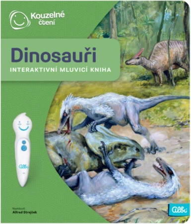 Albi Kouzelné čtení Kniha interaktivní Dinosauři