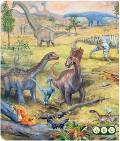 Albi Kouzelné čítanie Kniha interaktívna Dinosaury