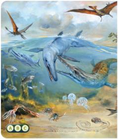 Albi Kouzelné čtení Kniha interaktivní Dinosauři