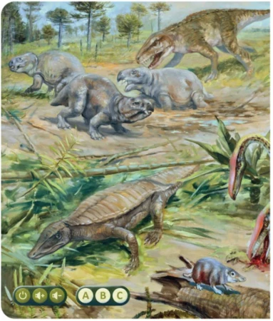 Albi Kouzelné čítanie Kniha interaktívna Dinosaury