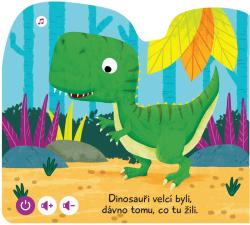 Albi Kouzelné čtení Kniha interaktivní Dinosaurus baby minikniha tvarovaná