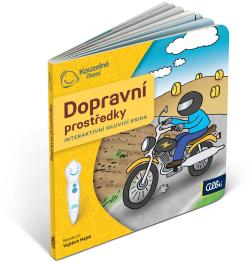 Albi Kouzelné čtení Kniha interaktivní Dopravní prostředky baby minikniha