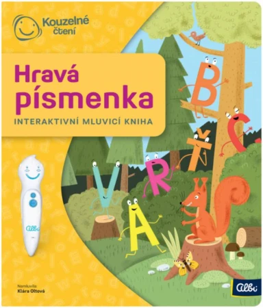 Albi Kouzelné čtení Kniha interaktivní Hravá písmenka