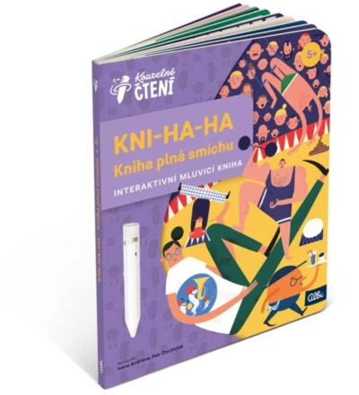Albi Kouzelné čtení Kniha interaktivní Kni-ha-ha - Kniha plná smíchu