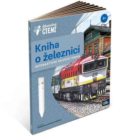 Albi Kouzelné čtení Kniha interaktivní Kniha o železnici