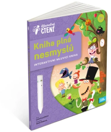 Albi Kouzelné čítanie Kniha interaktívna Kniha plná nezmyslov