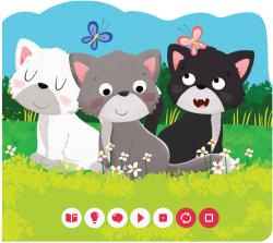 Albi Kouzelné čtení Kniha interaktivní Kočka baby minikniha tvarovaná