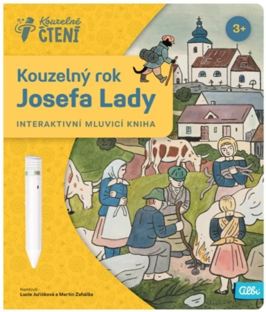 Albi Kouzelné čtení Kniha interaktivní Kouzelný rok Josefa Lady