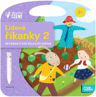 Albi Kouzelné čtení Kniha interaktivní Lidové říkanky 2