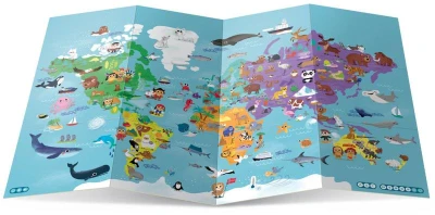 Albi Kouzelné čítanie Kniha interaktívna Mapa sveta pre deti
