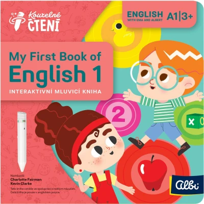 Albi Kouzelné čtení Kniha interaktivní My First Book of English 1:Colours