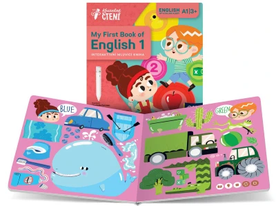 Albi Kouzelné čtení Kniha interaktivní My First Book of English 1:Colours