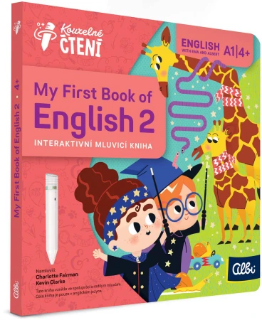 Albi Kouzelné čtení Kniha interaktivní My First Book of English 2