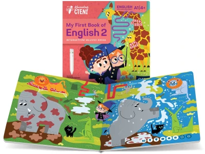 Albi Kouzelné čtení Kniha interaktivní My First Book of English 2