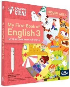 Albi Kouzelné čítanie Kniha interaktívna My First Book of English 3: Actions