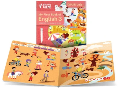 Albi Kouzelné čtení Kniha interaktivní My First Book of English 3: Actions