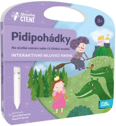 Albi Kouzelné čtení Kniha interaktivní Pidipohádky