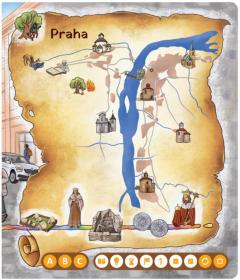 Albi Kouzelné čtení Kniha interaktivní Putování magickou Prahou