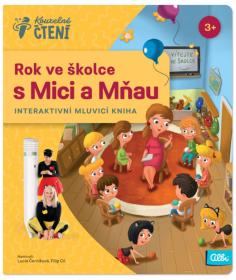 Albi Kouzelné čtení Kniha interaktivní Rok ve školce s Mici a Mňau