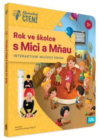 Albi Kúzelné čítanie Kniha interaktívna Rok v škôlke s Mici a Mňau