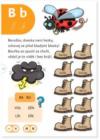 Albi Kouzelné čtení Kniha interaktivní Slabikář