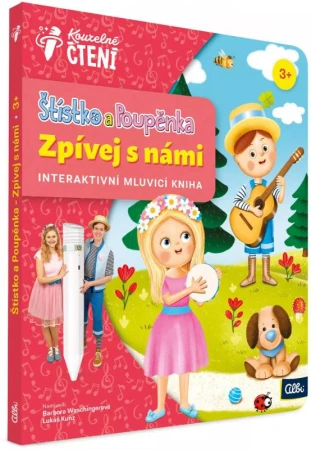 Albi Kouzelné čítanie Kniha interaktívna Šťastko a Pupoenka Spievaj s nami