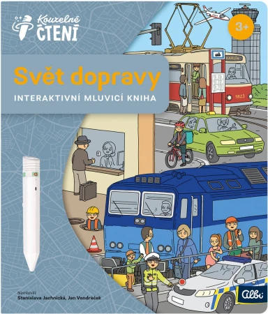 Albi Kouzelné čtení Kniha interaktivní Svět dopravy