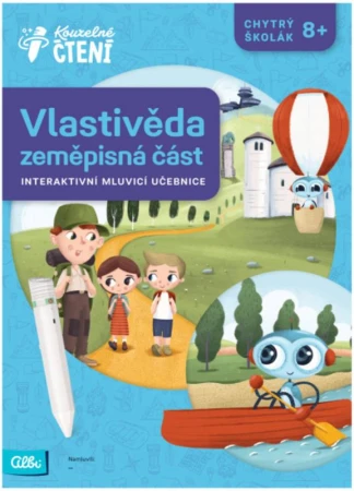 Albi Kouzelné čtení Kniha interaktivní učebnice Vlastivěda zeměpisná část