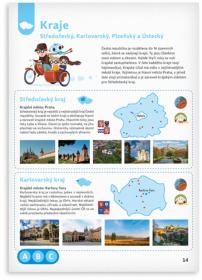 Albi Kouzelné čtení Kniha interaktivní učebnice Vlastivěda zeměpisná část