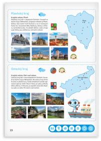 Albi Kouzelné čtení Kniha interaktivní učebnice Vlastivěda zeměpisná část
