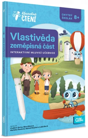 Albi Kouzelné čtení Kniha interaktivní učebnice Vlastivěda zeměpisná část