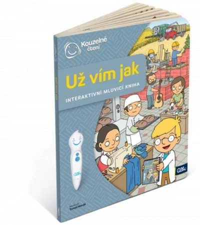 Albi Kouzelné čítanie Kniha interaktívna Už viem ako