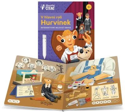 Albi Kouzelné čtení Kniha interaktivní V hlavní roli Hurvínek