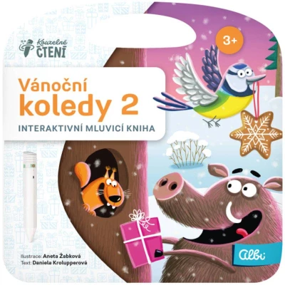 Albi Kouzelné čtení Kniha interaktivní Vánoční koledy 2