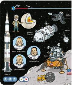 Albi Kouzelné čtení Kniha interaktivní Vesmír