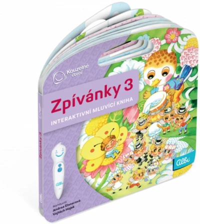 Albi Kouzelné čtení Kniha interaktivní Zpívánky 3