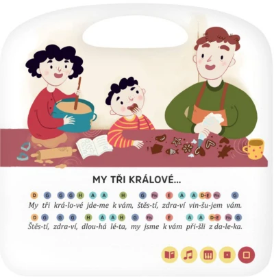Albi Kouzelné čtení Kniha interaktivní Zpívánky 4