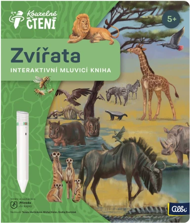 Albi Kouzelné čtení Kniha interaktivní Zvířata