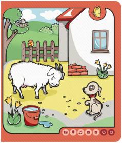 Albi Kouzelné čtení Kniha interaktivní Zvířátka na statku