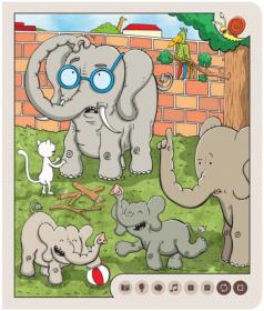 Albi Kouzelné čtení Kniha interaktivní Zvířátka v ZOO