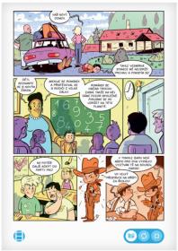 Albi Kouzelné čtení Komiks interaktivní Parta Pac a kletba Modrého Jonáše