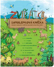 Albi Kouzelné čtení Samolepková knížka interaktivní Zvířátka