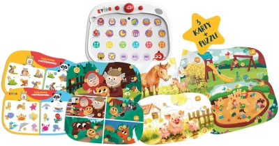 Albi Kvído Mluvící tablík 2 interaktivní naučný tablet na baterie Zvuk