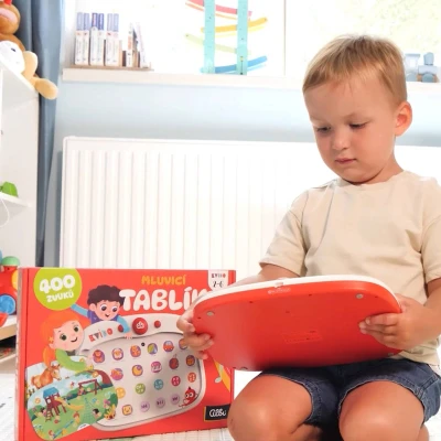 Albi Kvído Mluvící tablík 2 interaktivní naučný tablet na baterie Zvuk