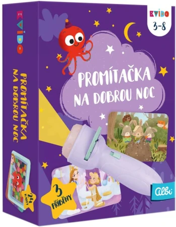 Albi Kvído Premietačka fialová svietidlo projektor na batérie Svetlo Albi Kvído Premietačka fialová svietidlo projektor na batérie Svetlo
