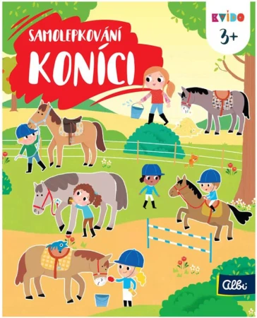 Albi Kvído Samolepkování: Koníci 100 samolepek Albi Kvído Samolepkování: Koníci 100 samolepek