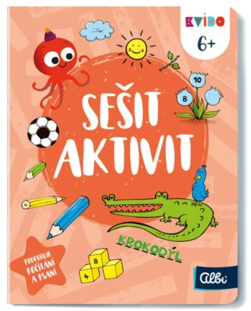 Albi Kvído Sešit plný aktivit interaktivní úkoly pro děti 6+