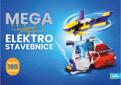 Albi MEGA Elektronická stavebnice 189 modelů na baterie