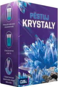 Albi Pěstuj krystaly Modrá experimentální vědecký vzdělávací set Albi Pěstuj krystaly Modrá experimentální vědecký vzdělávací set